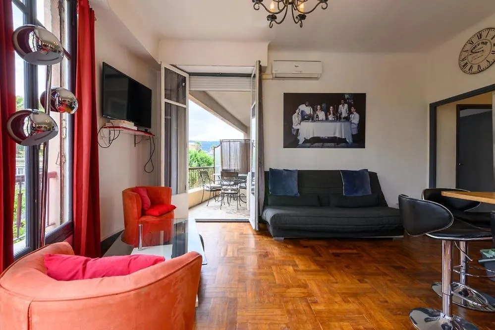 Charmant Appt 3 Chambes Au Coeur De Nice-5 Mns Plages Apartment Nice